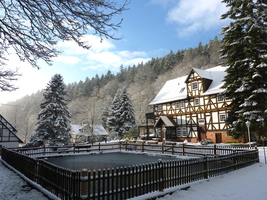 Hof Guttels Waldgasthof Ferienpension Rotenburg an der Fulda Exterior foto